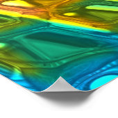 Poster Fractal Glass 7 (Coin)