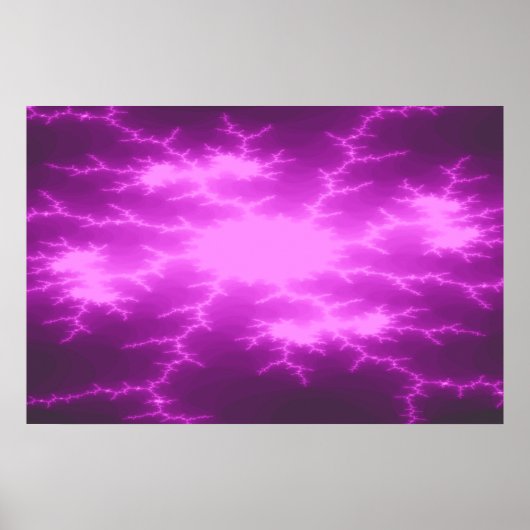 Poster Fractal Mega Lightning (Devant)
