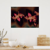 Poster Fractal Padparadscha (Cuisine)