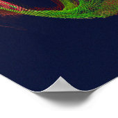 Poster Fractal - Poisson Tropical (Coin)