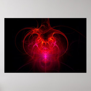 Poster Fractal - Science - Le réseau neuronal