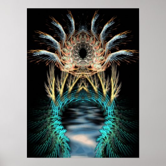 Poster Fractal Spiritiz (Devant)