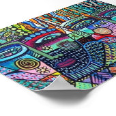 Poster Fractal Tree of Life Mexican Couple Poster (Coin)