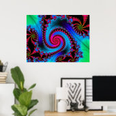 Poster Fractale 275 (Bureau à domicile)