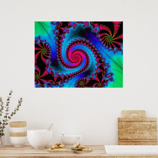 Poster Fractale 275 (Cuisine)