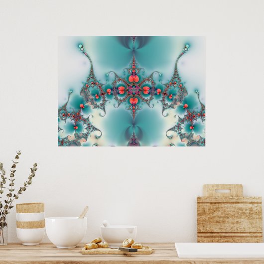 Poster Fractale 3017 (Cuisine)