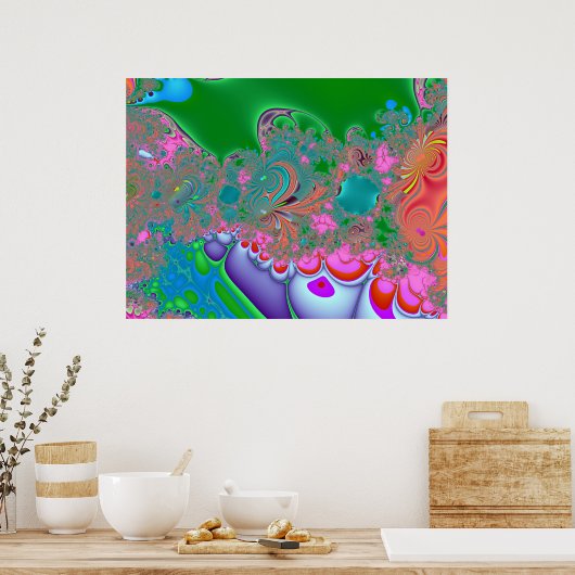 Poster Fractale 3052 (Cuisine)