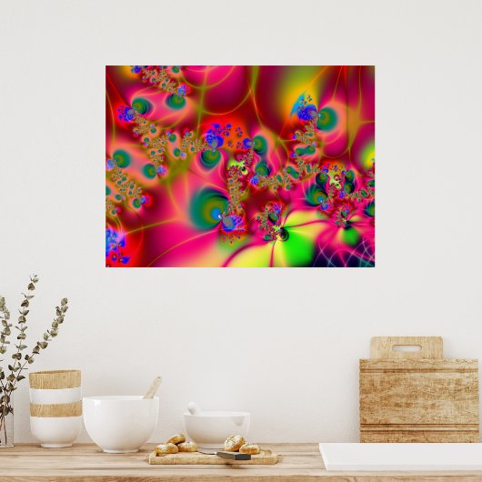 Poster Fractale 3135 (Cuisine)