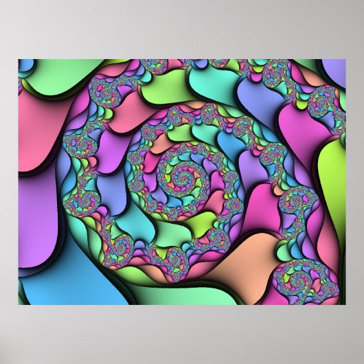 Poster Fractale 318-2 (Devant)