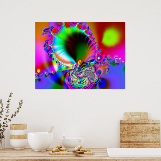 Poster Fractale 3223 (Cuisine)