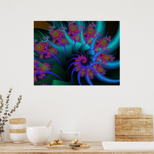 Poster Fractale 377 (Cuisine)