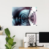 Poster Fractale 498 (Bureau à domicile)