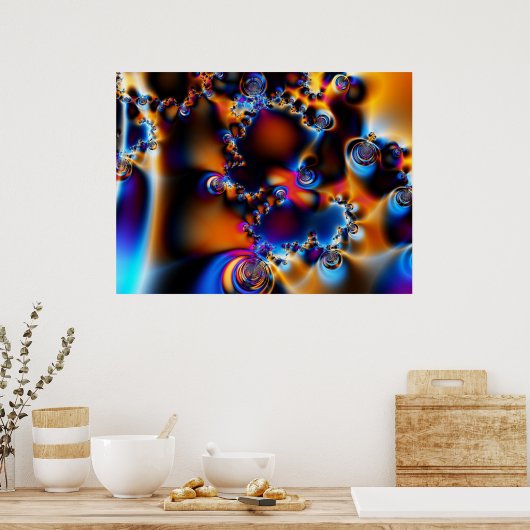 Poster Fractale 511 (Cuisine)