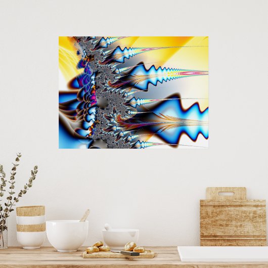 Poster Fractale 511 (Cuisine)