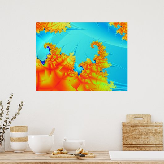 Poster Fractale 514 (Cuisine)