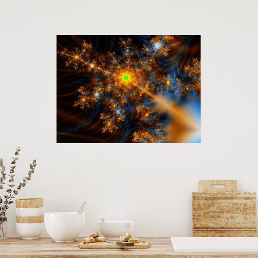 Poster Fractale 647 (Cuisine)