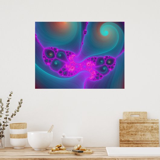 Poster Fractale 657 (Cuisine)