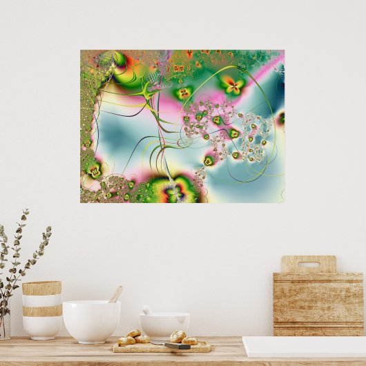 Poster Fractale 817 (Cuisine)