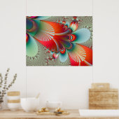 Poster Fractale 887 (Cuisine)