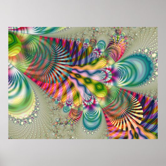 Poster Fractale 887-2 (Devant)