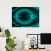 Poster Fractale 900 (Bureau à domicile)