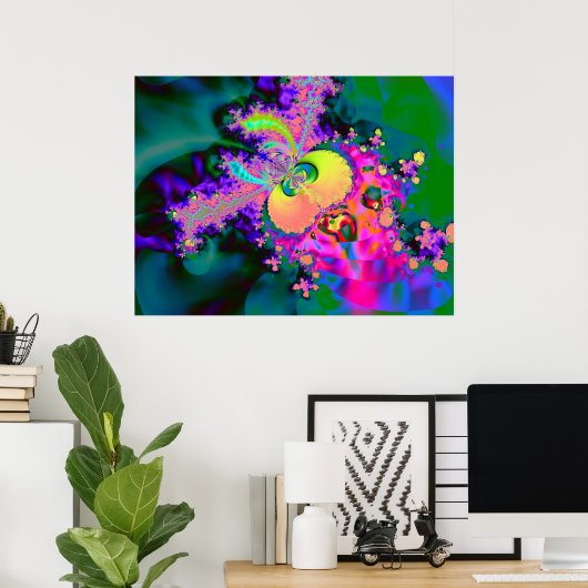 Poster Fractale 927 (Bureau à domicile)