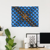 Poster Fractale 959 (Bureau à domicile)