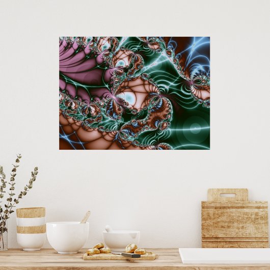 Poster Fractale 963 (Cuisine)