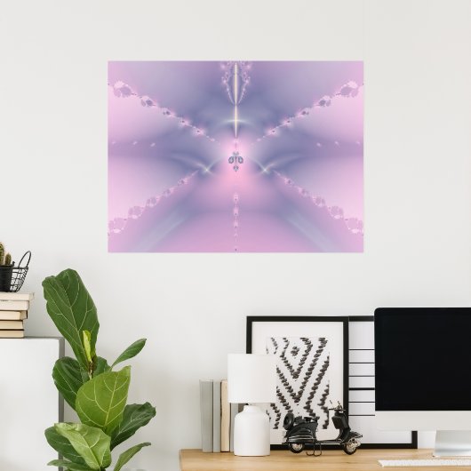 Poster Fractale 996 (Bureau à domicile)