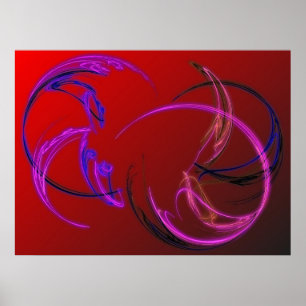 Poster Fractale A032504C