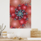 Poster Fractale de corail onirique (Cuisine)