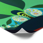 Poster Fractale de la colonie d'abeilles (Coin)