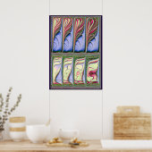 Poster Fractale de l'aquarium (Cuisine)