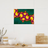 Poster Fractale de Mandelbrot (Cuisine)