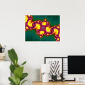 Poster Fractale de Mandelbrot (Bureau à domicile)