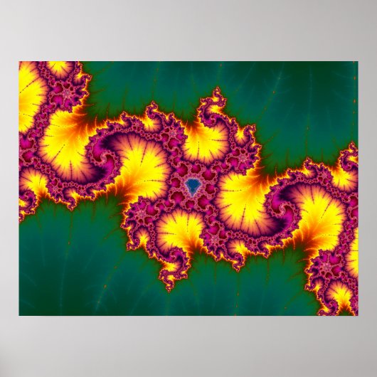 Poster Fractale de Mandelbrot (Devant)