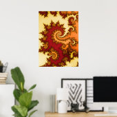 Poster Fractale de Mandelbrot (Bureau à domicile)