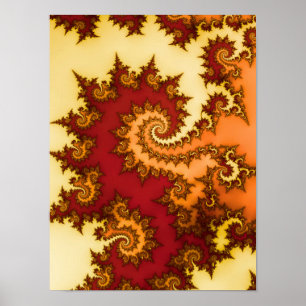 Poster Fractale de Mandelbrot