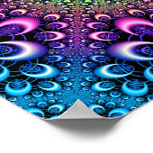 Poster Fractale de Mandelbrot à cerceaux (Coin)