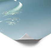 Poster Fractale de vague (Coin)