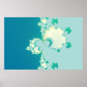 Poster Fractale des champignons (Devant)