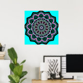 Poster Fractalscope 13 (Bureau à domicile)