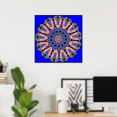Poster Fractalscope 30 (Bureau à domicile)
