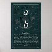 Poster Fraction (Devant)
