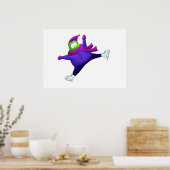 Poster Fractionner la grenouille à patinage (Cuisine)