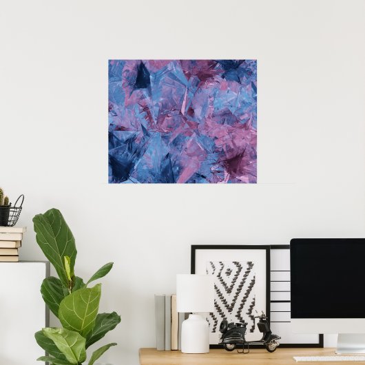 Poster fracturé (Bureau à domicile)