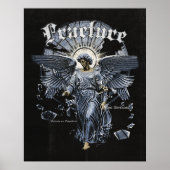 Poster Fracture - Gothic Streetwear Design (Devant)
