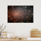 Poster Fractured Nebula Cosmic Web Glow (Cuisine)
