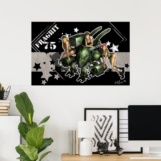 Poster Fragbit-75 (Bureau à domicile)