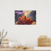 Poster Fragile comme une bombe (Cuisine)